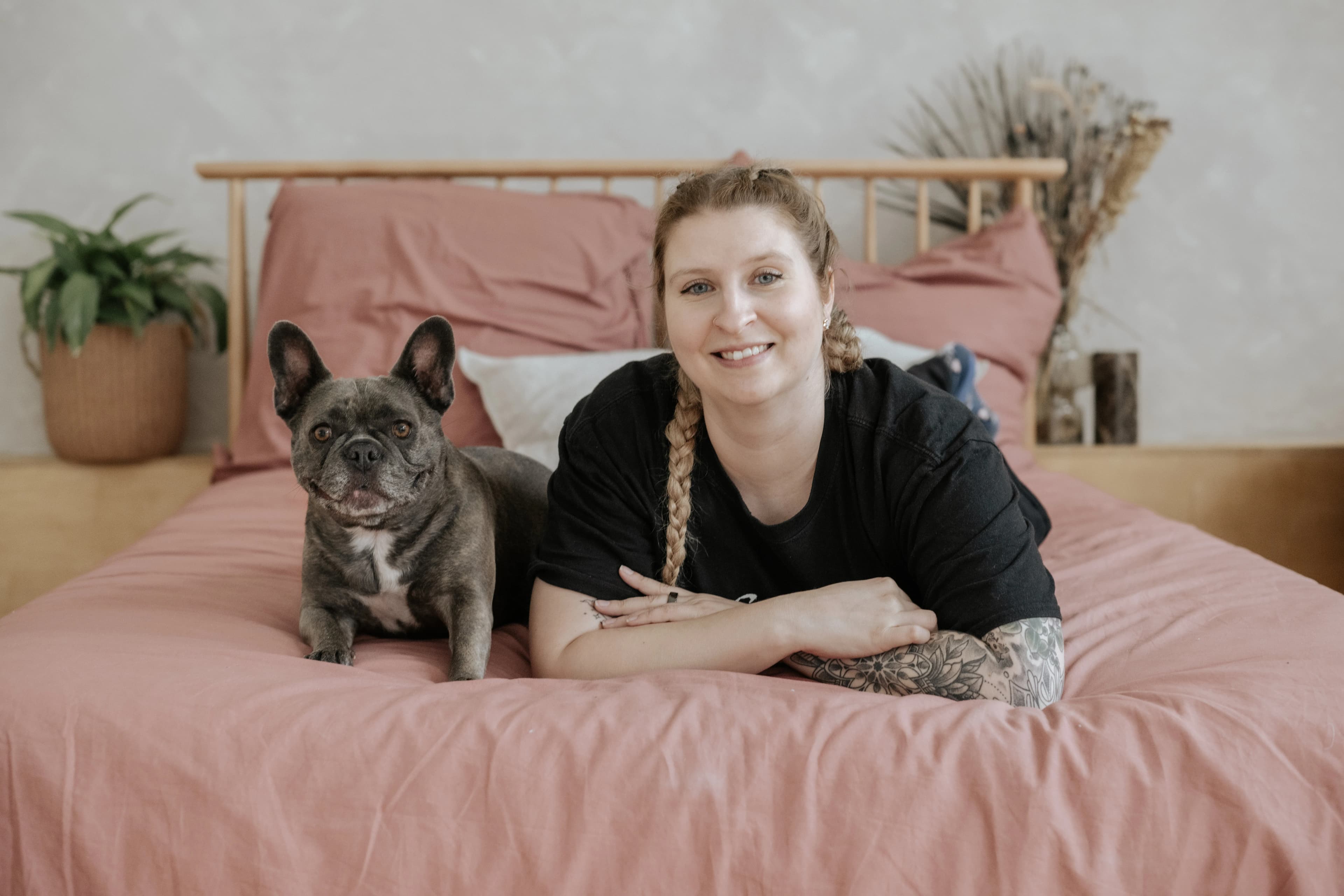 Hund & Mensch Fotoshooting Düsseldorf – Bild 5