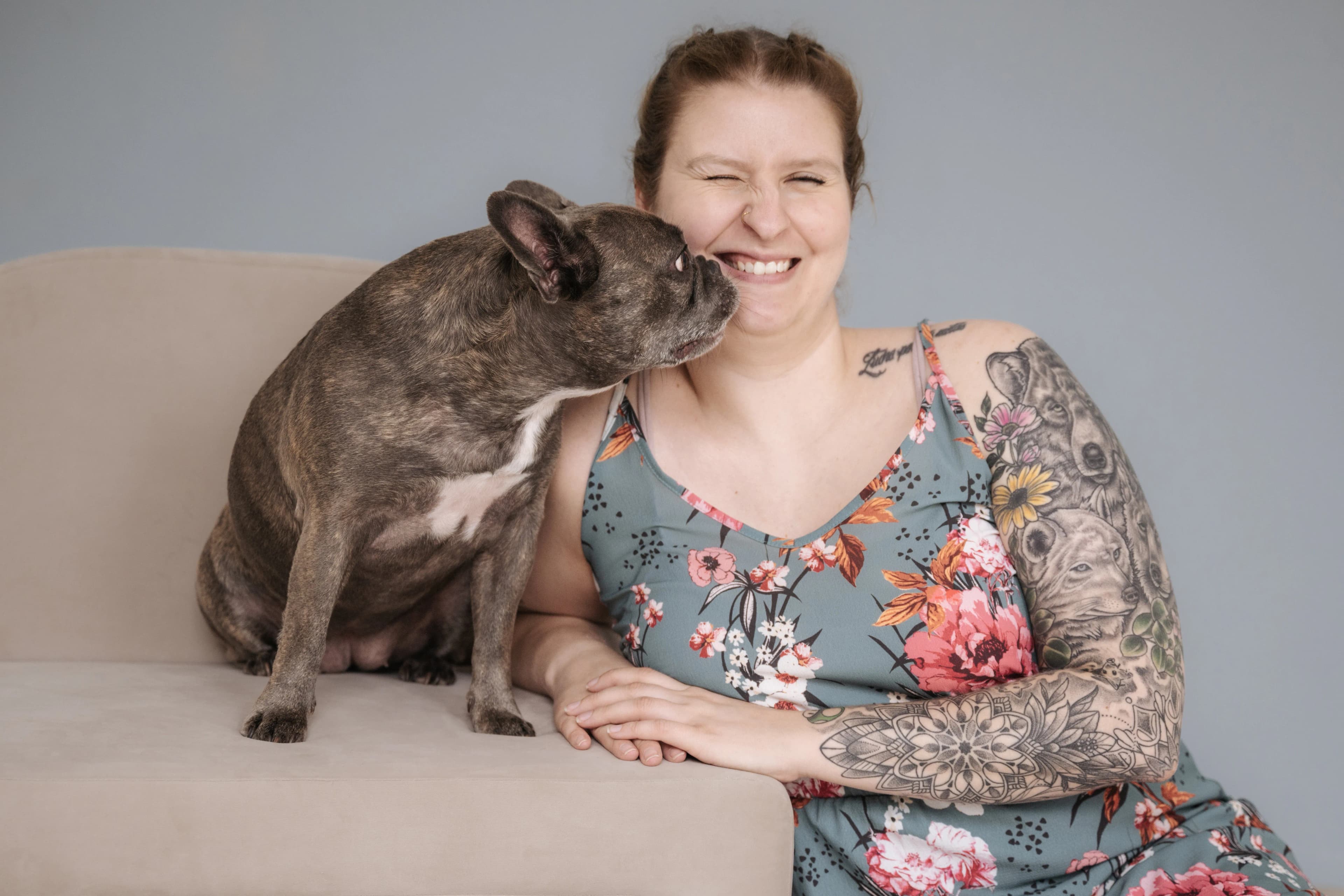 Hund & Mensch Fotoshooting Düsseldorf – Bild 6